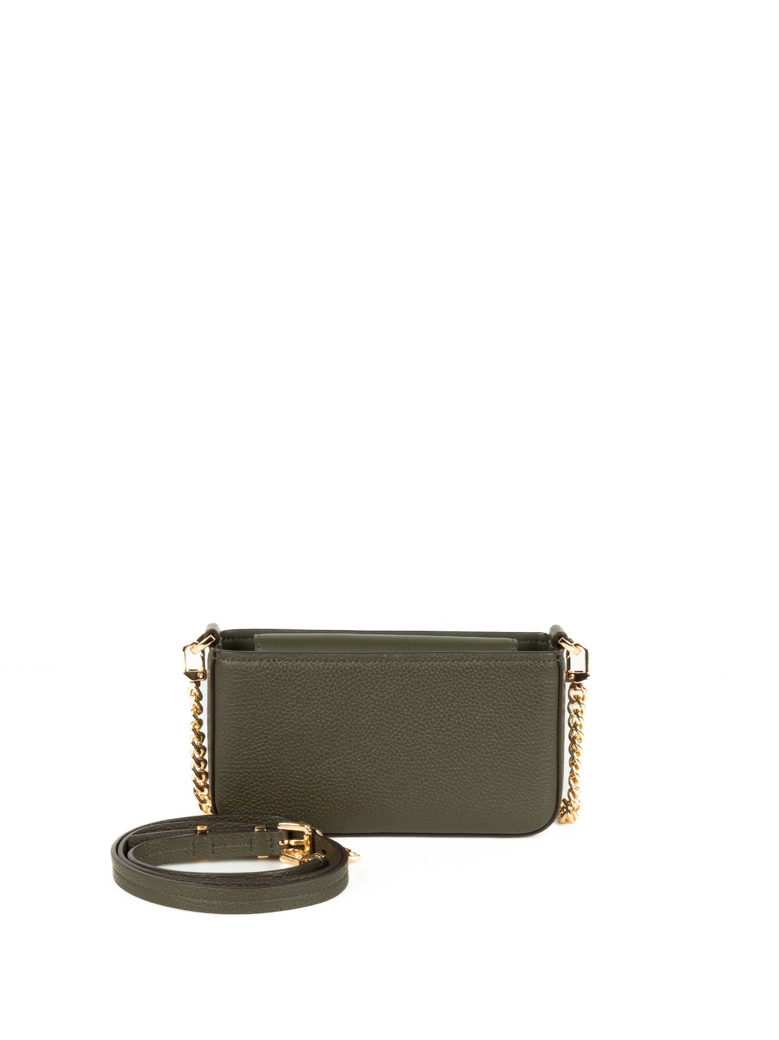 MICHAEL KORS Mini Pebbled Leather Convertible Clutch