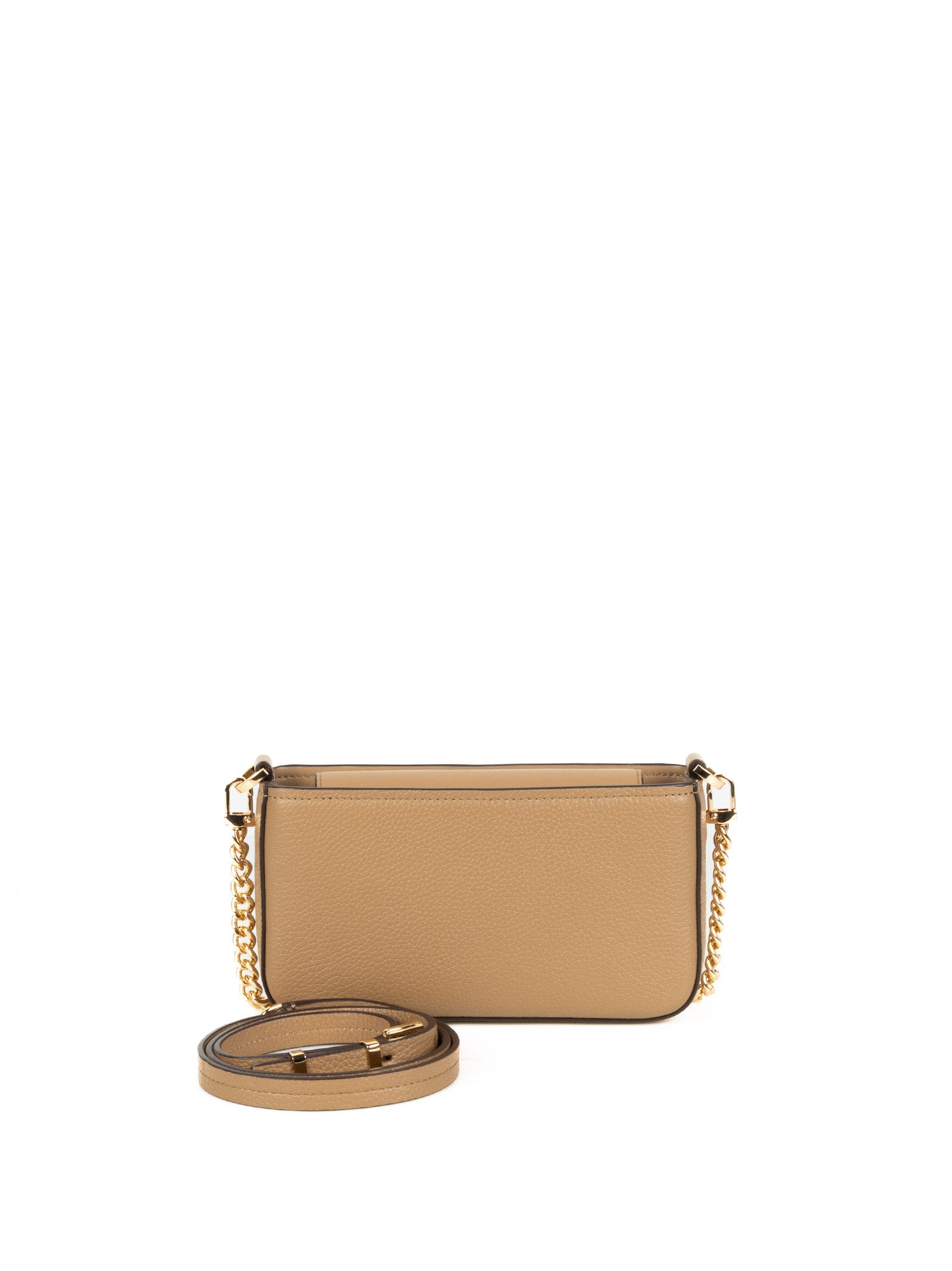 MICHAEL KORS Mini Convertible Clutch in Pebbled Leather
