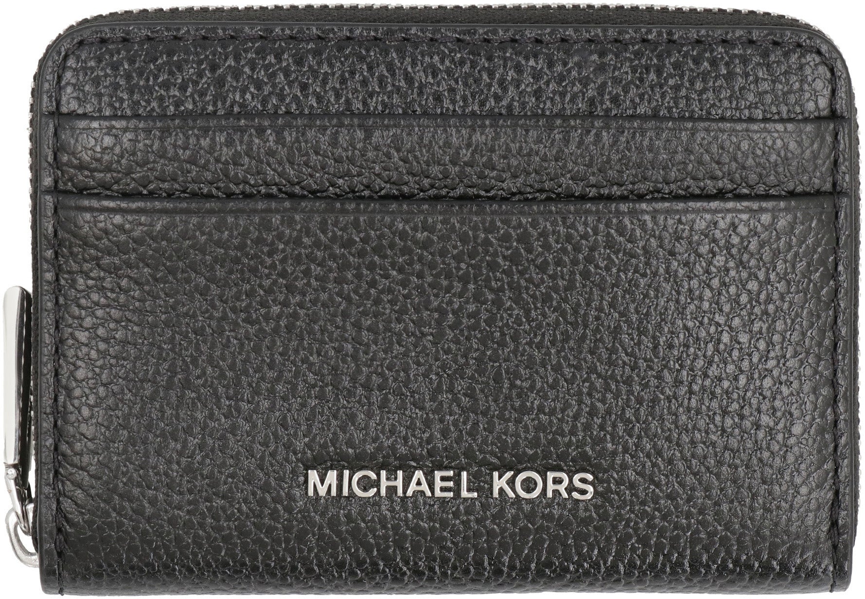MICHAEL MICHAEL KORS Mini Leather Wallet with Zip Closure