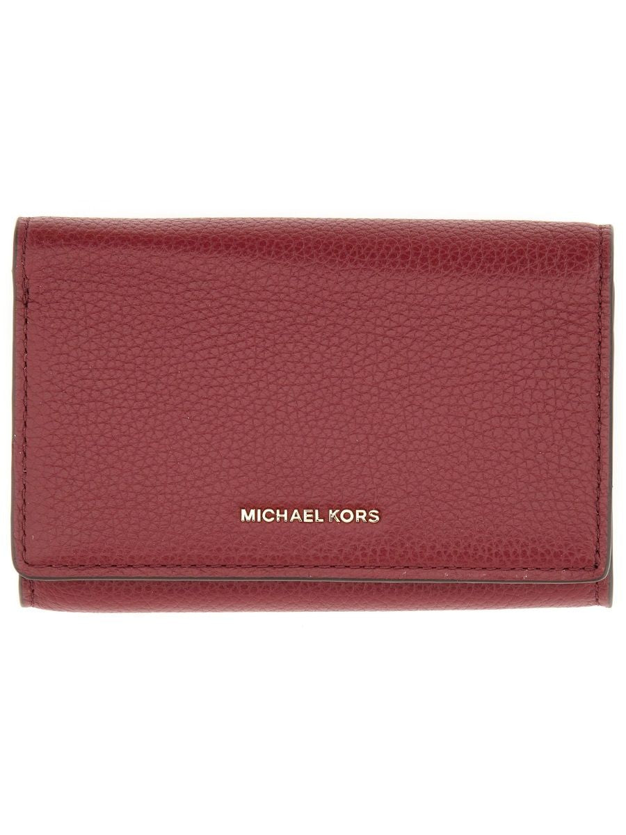MICHAEL BY MICHAEL KORS Leather Wallet for Women - Mini Size