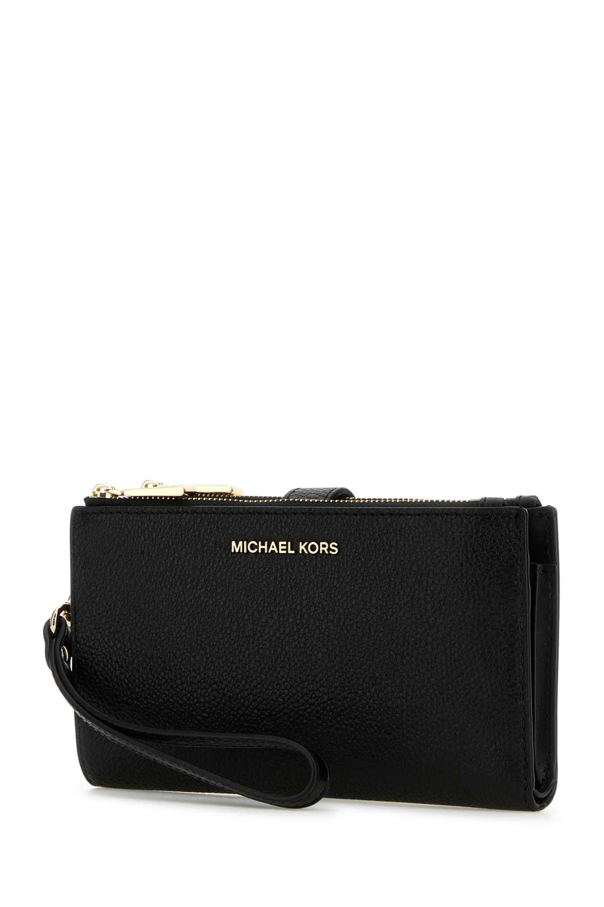 MICHAEL MICHAEL KORS Mini Pebble Leather Wallet