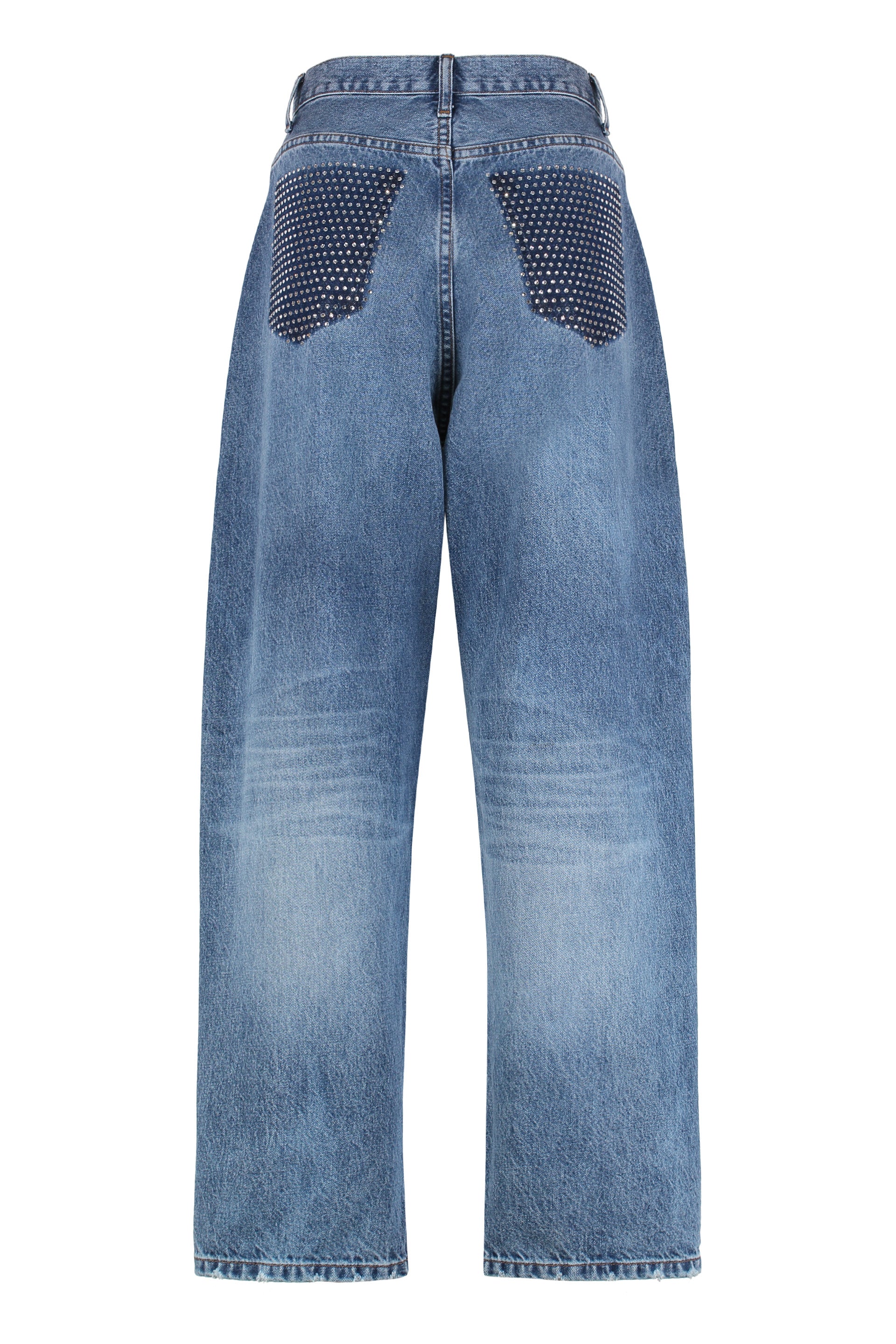 LOIS JEANS Barrel Fit Cropped Jeans