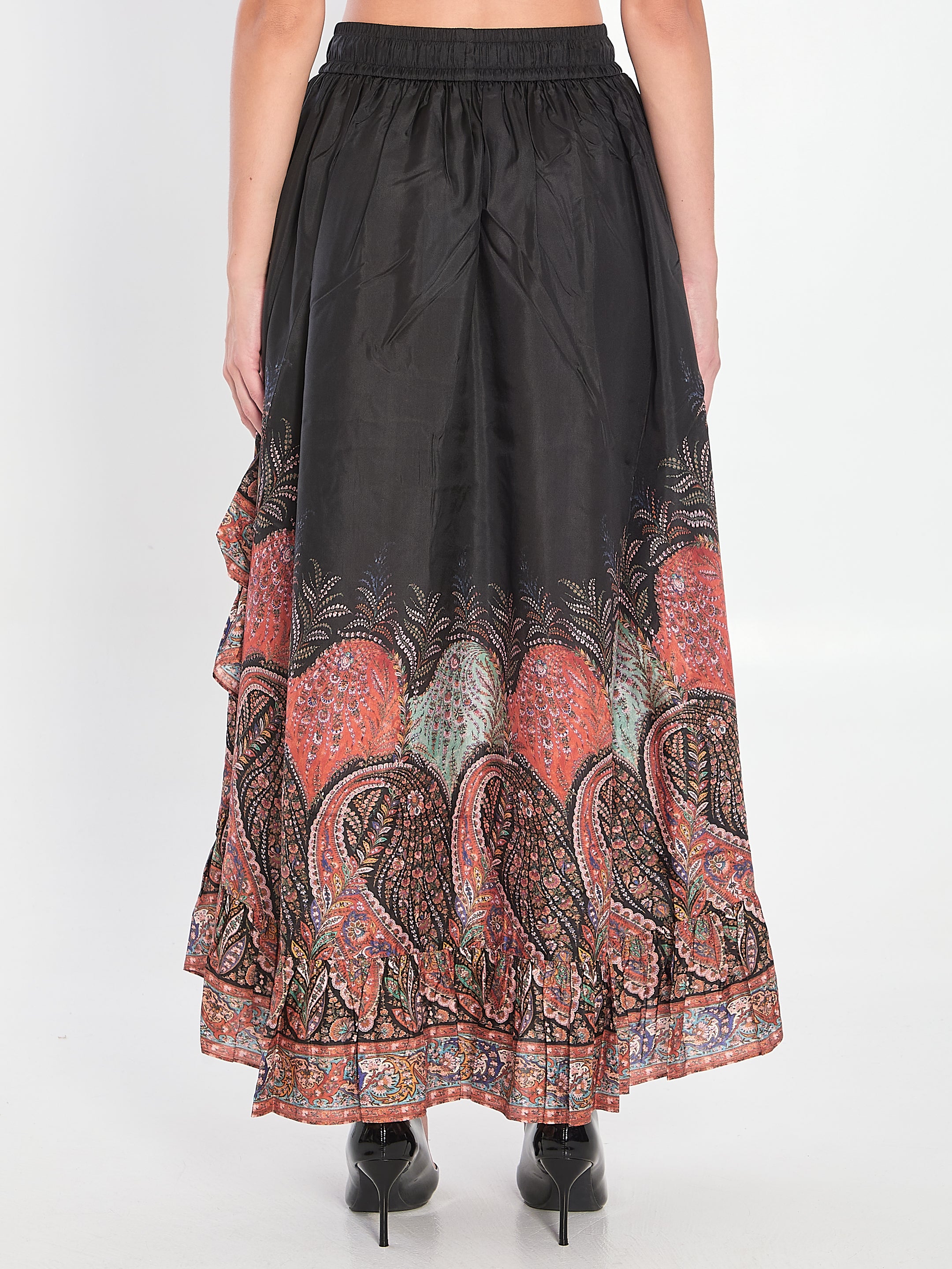 ZIMMERMANN Rhiannon Ruffle Maxi Skirt Size 0