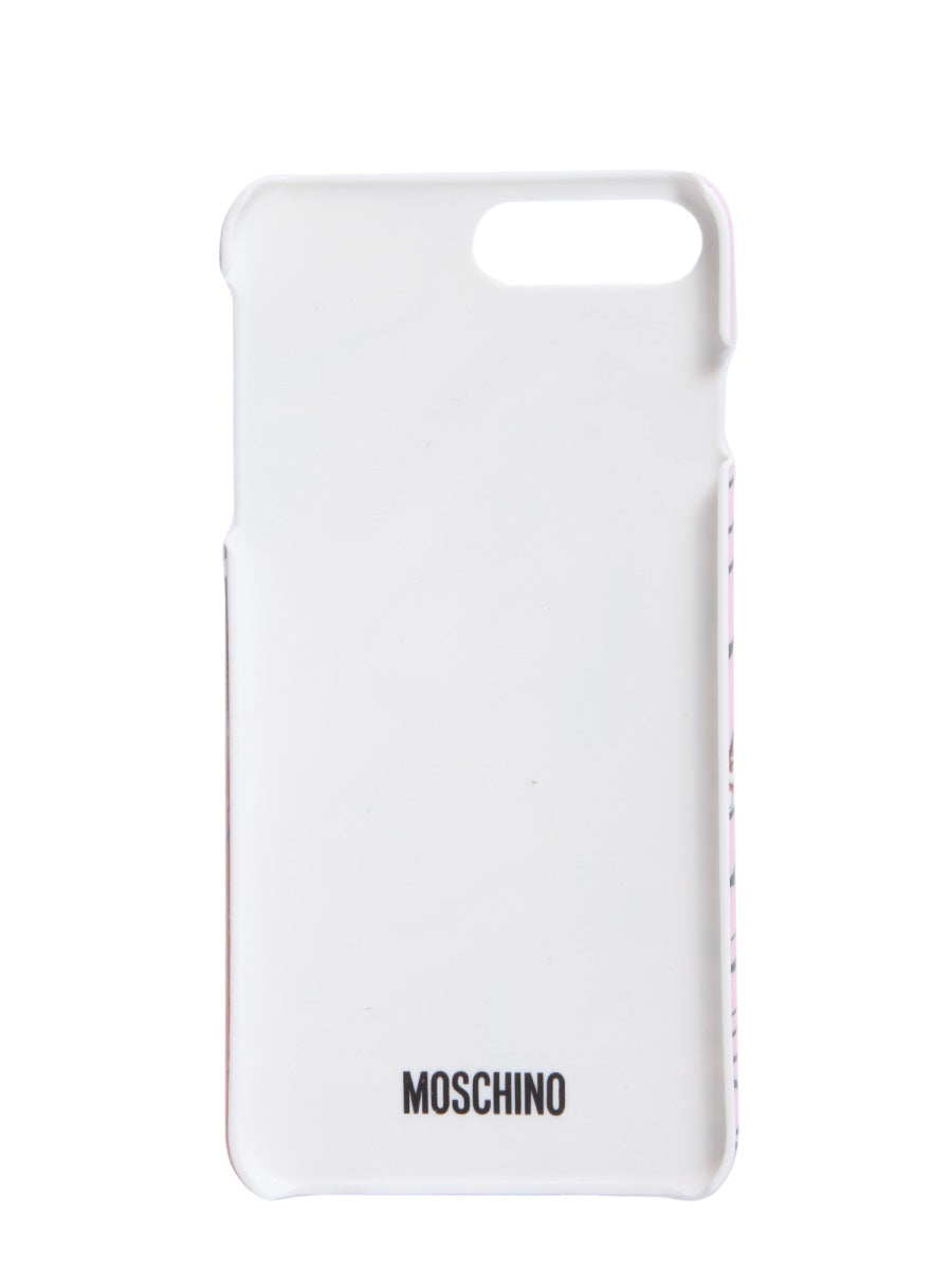 MOSCHINO Stylish Printed iPhone 7 Plus & 8 Plus Case