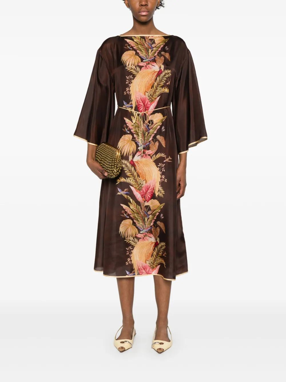 ZIMMERMANN Elegant Silk Mini Dress for Women - FW25 Collection