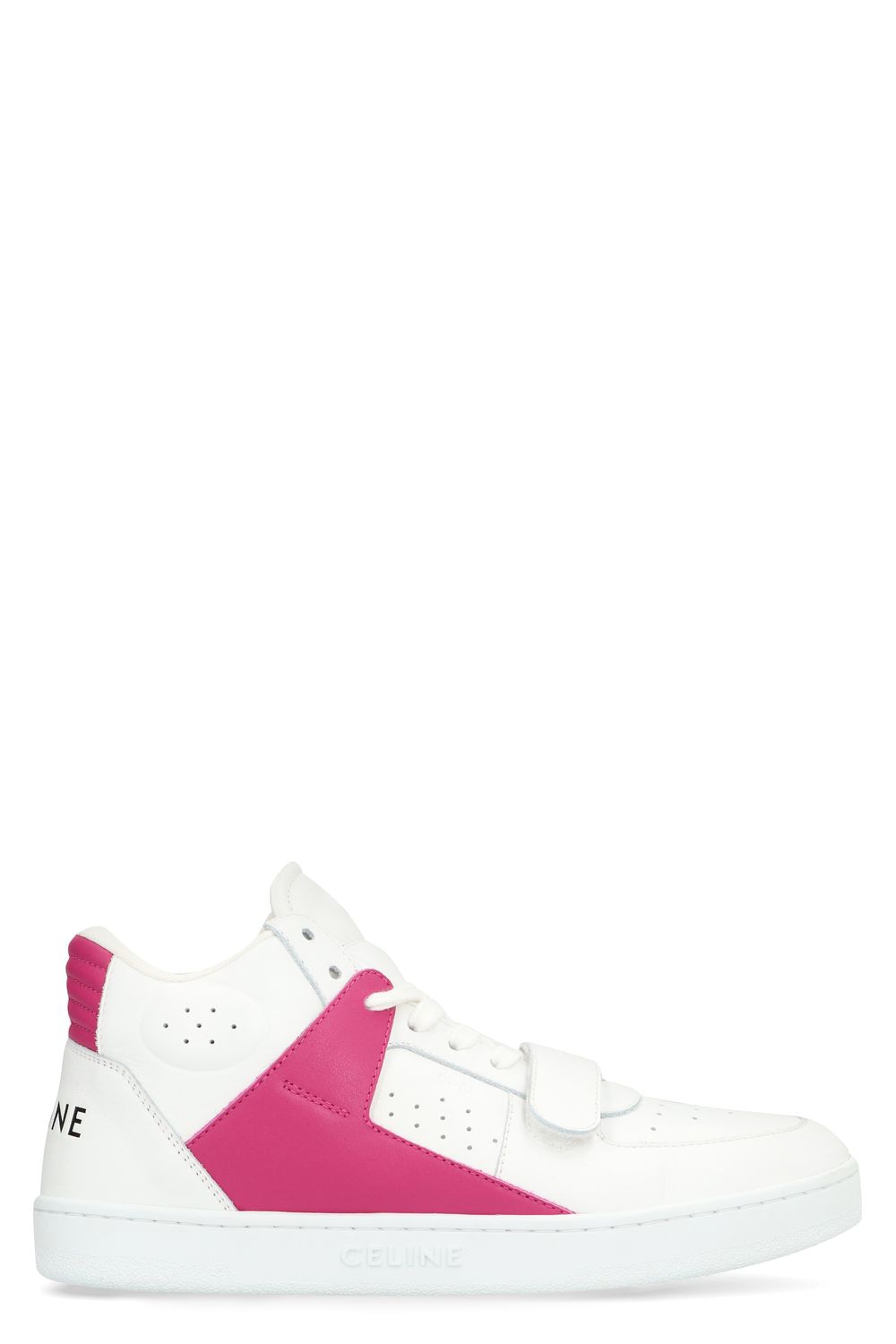 CELINE Leather Mid-Top Sneakers for Women