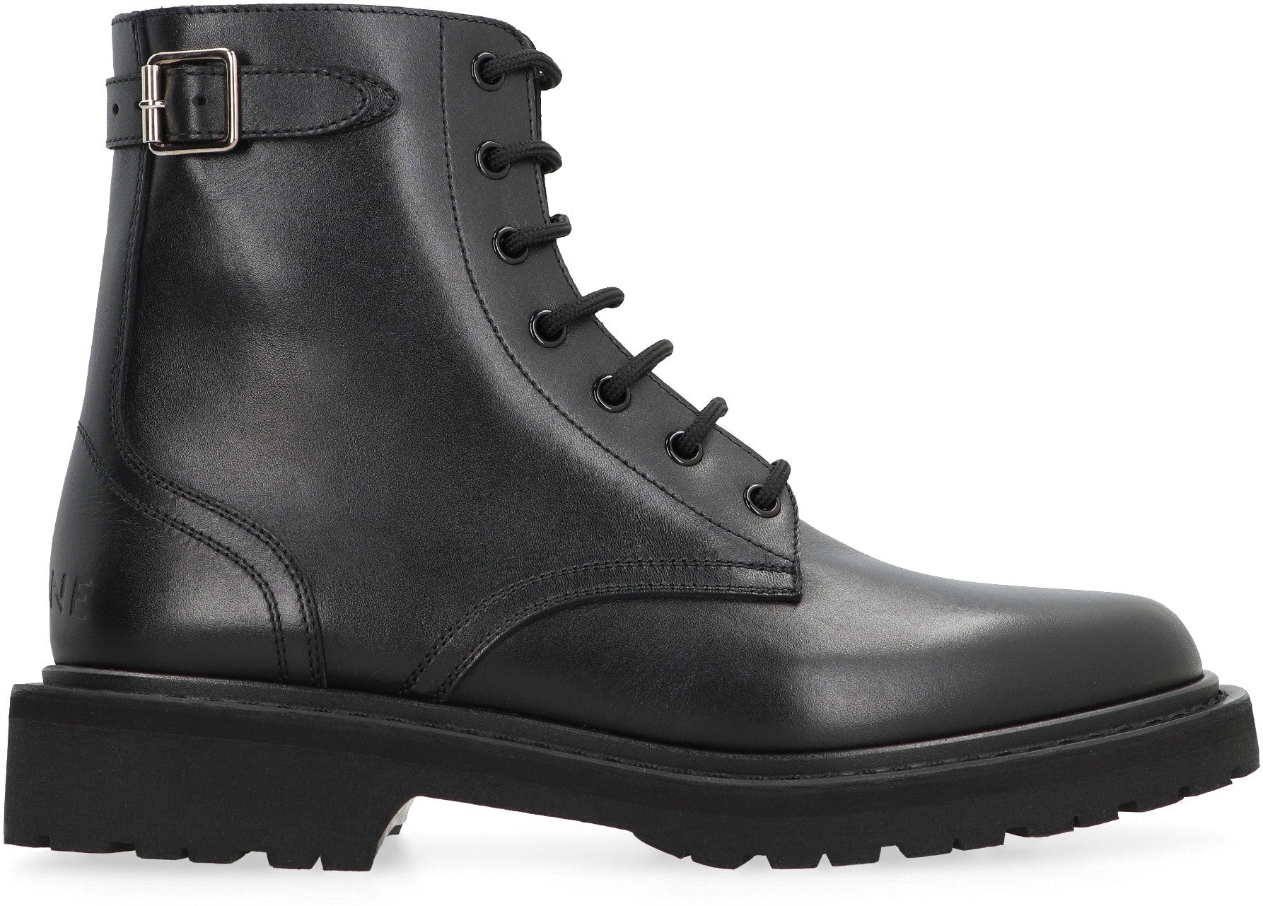 CELINE Ranger Leather Lace-Up Boots - FW24