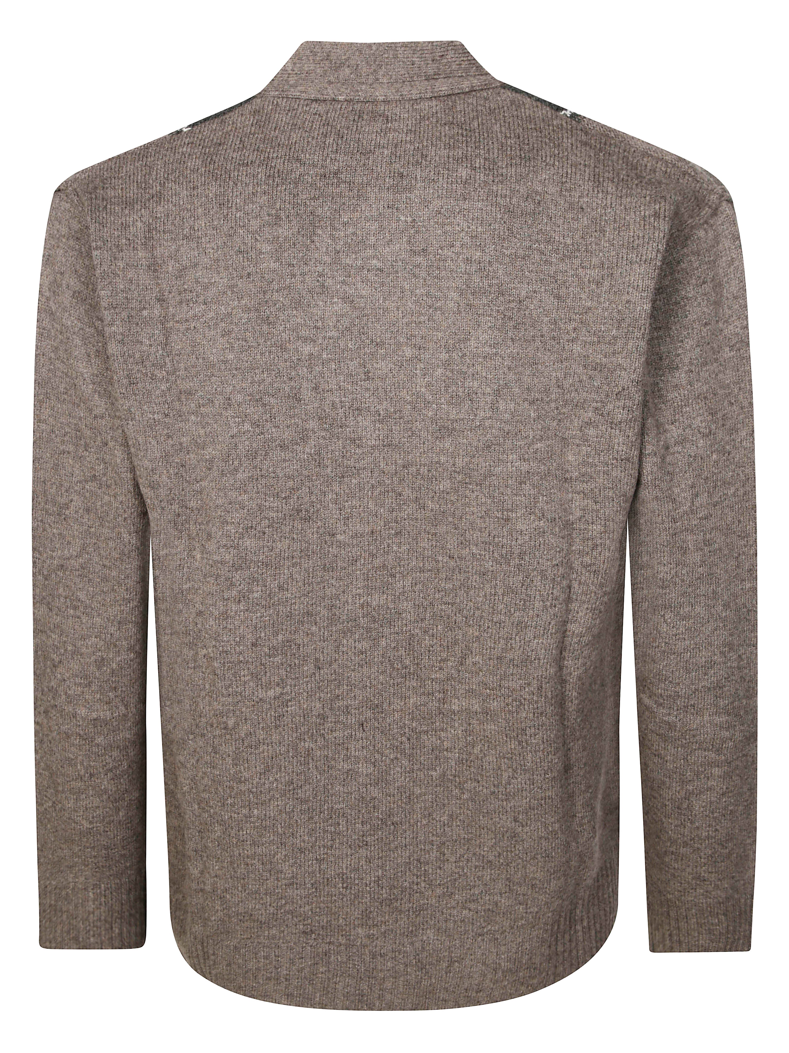 PAOLO PECORA Diamond Knit Cardigan for Women