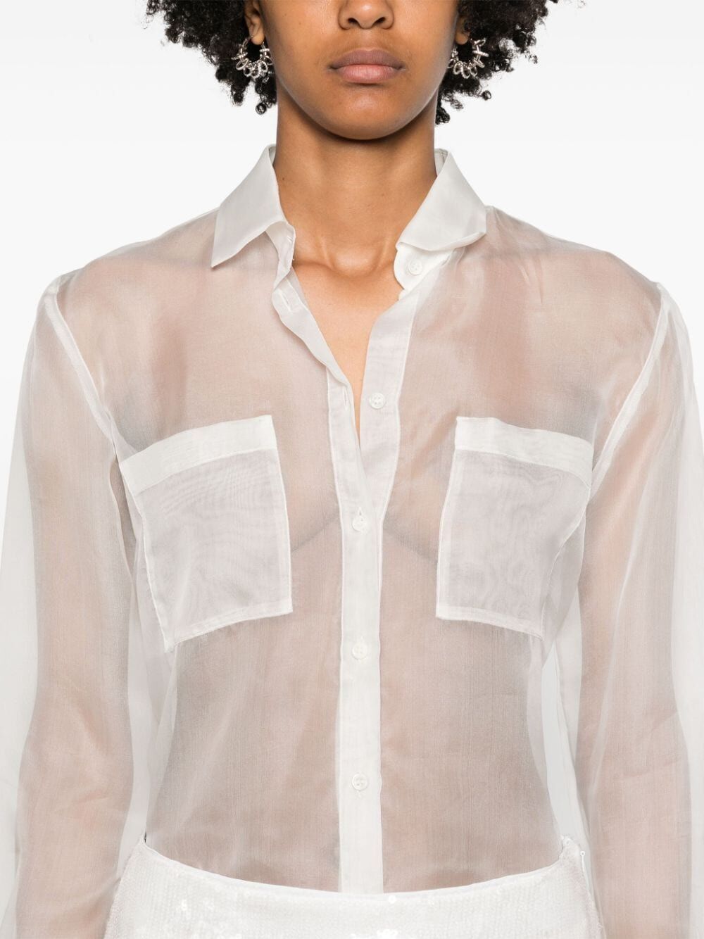 DRHOPE Textile Mini Shirt for Women