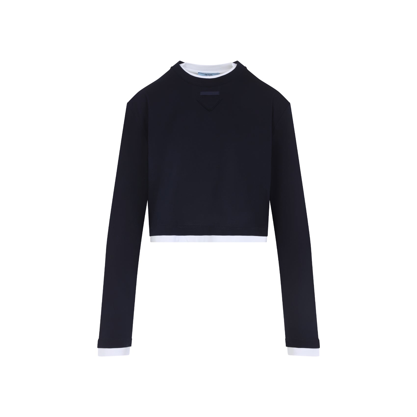 PRADA Cotton T-Shirt for Women - FW25 Collection