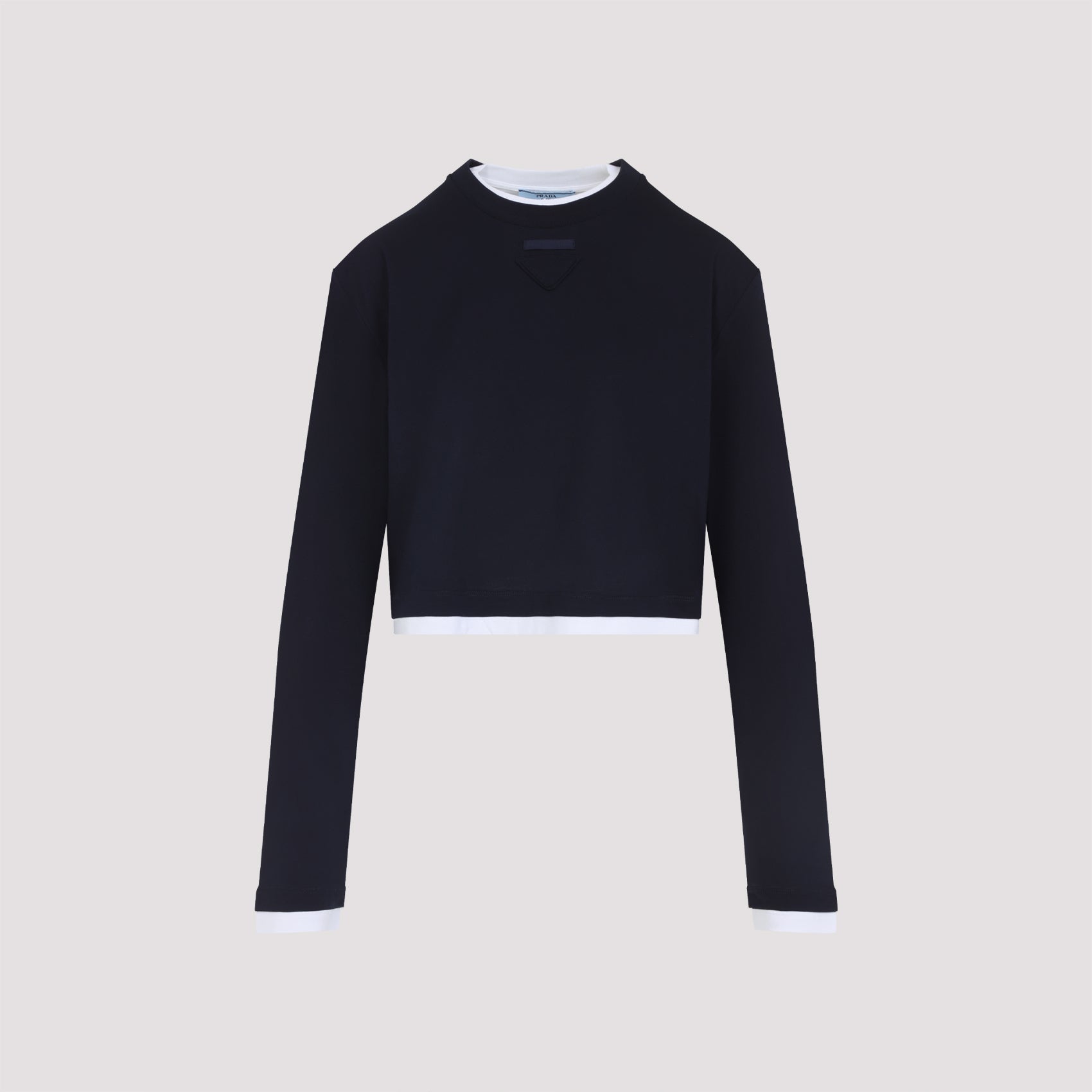 PRADA Cotton T-Shirt for Women - FW25 Collection