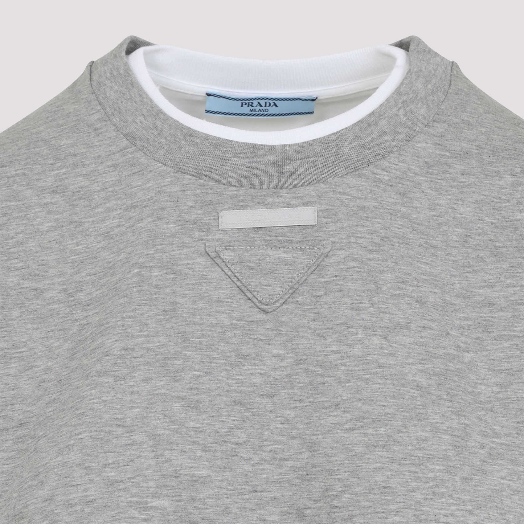 PRADA Cotton T-Shirt for Women - FW25 Collection