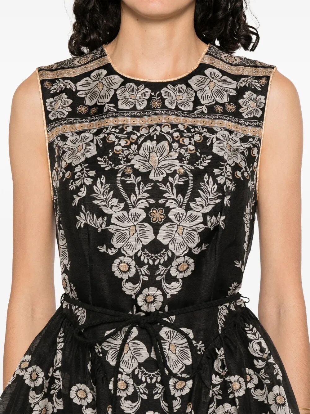 ZIMMERMANN Balance Peplum Mini Dress