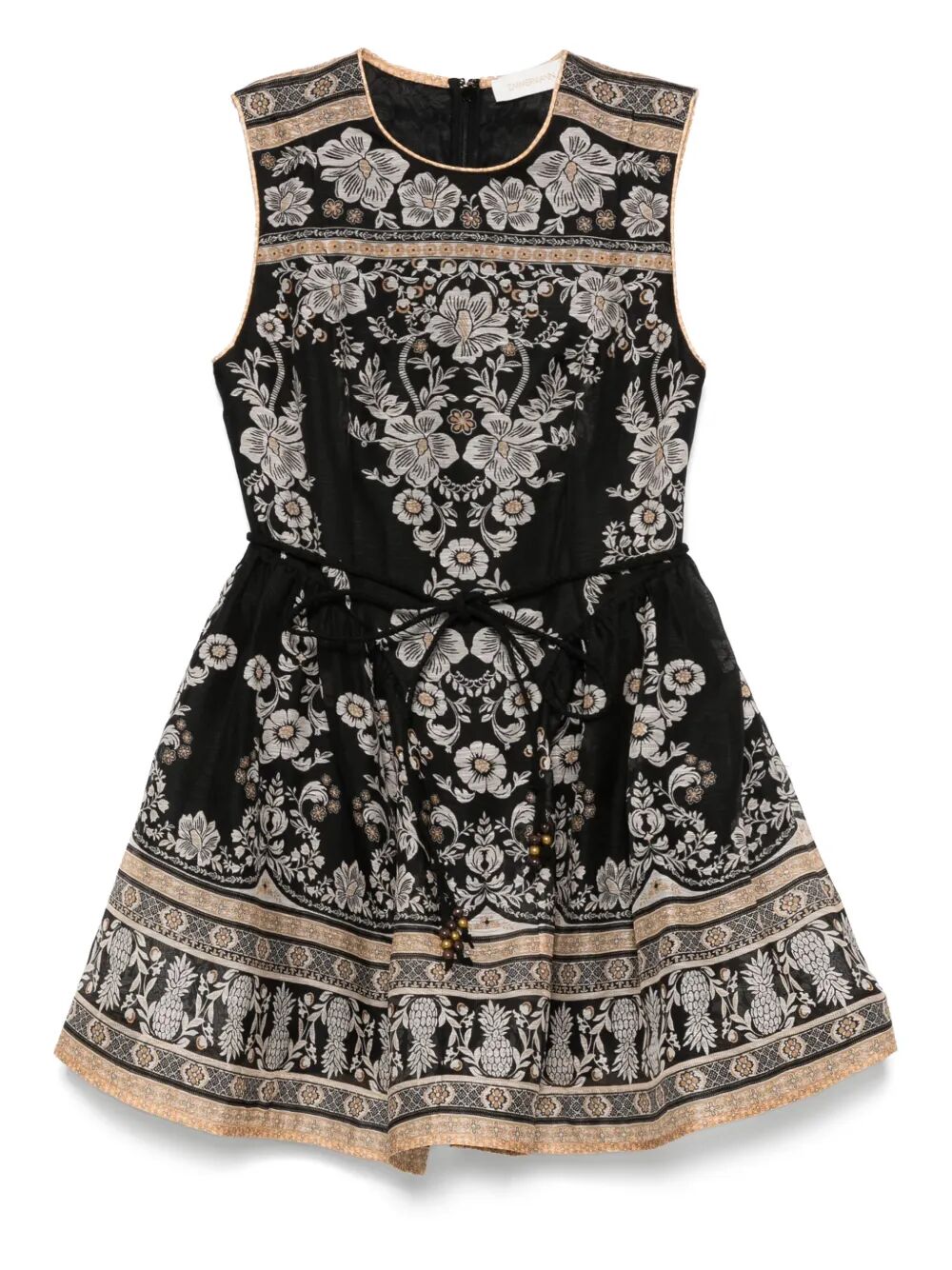 ZIMMERMANN Balance Peplum Mini Dress