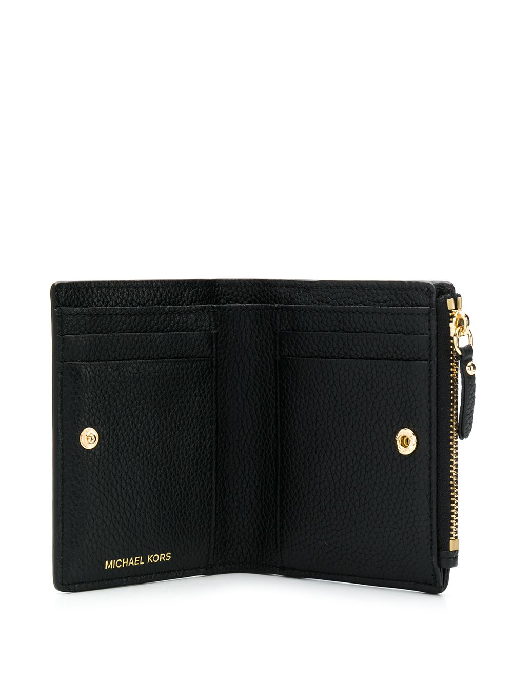 MICHAEL MICHAEL KORS Mini Snap Wallet with Zip Closure
