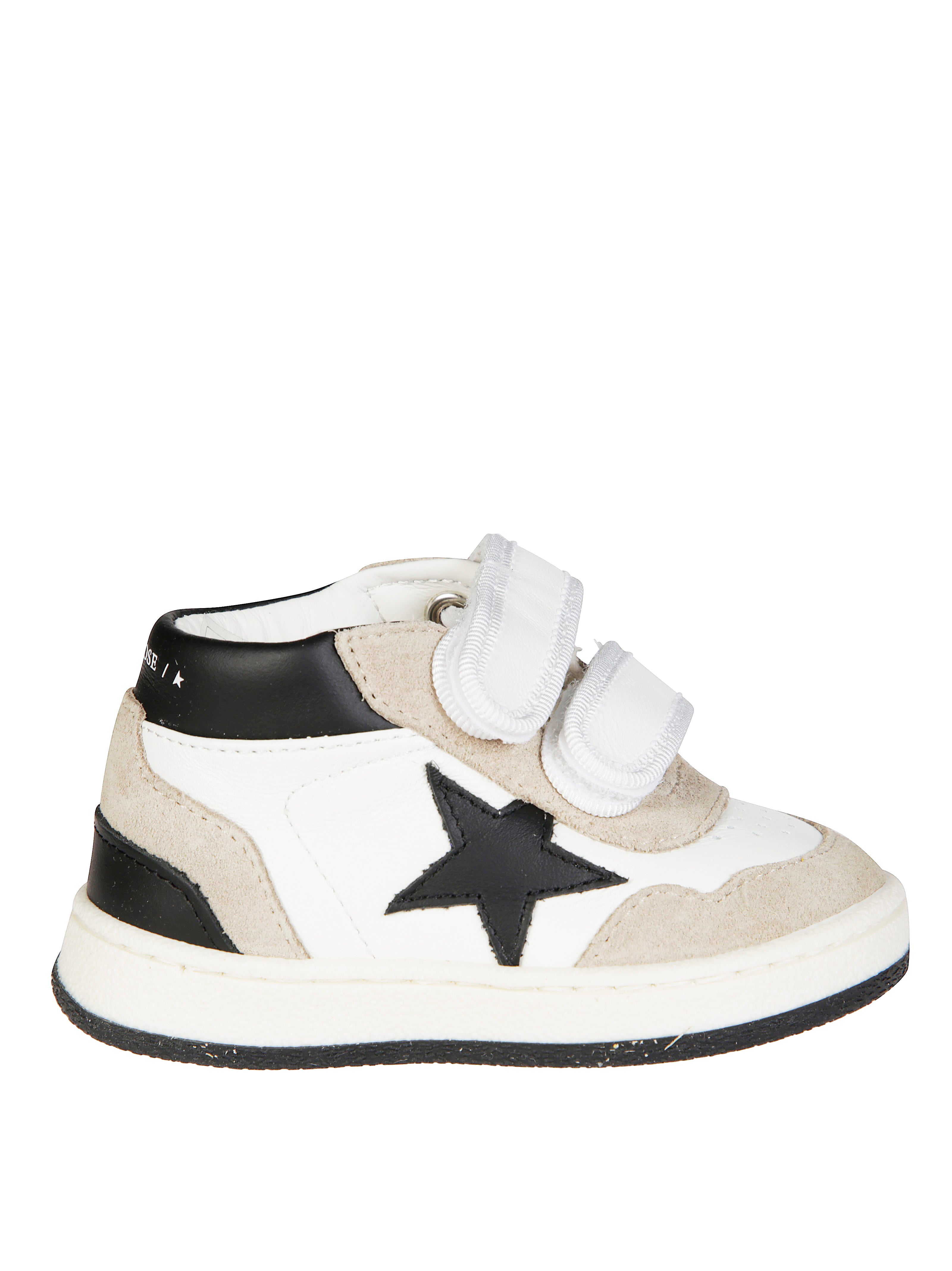 GOLDEN GOOSE Mini Nappa and Suede Sneaker Basket