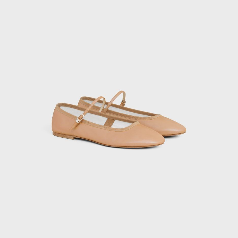 CELINE Elegant Mary-Jane Ballerina Flats for Women