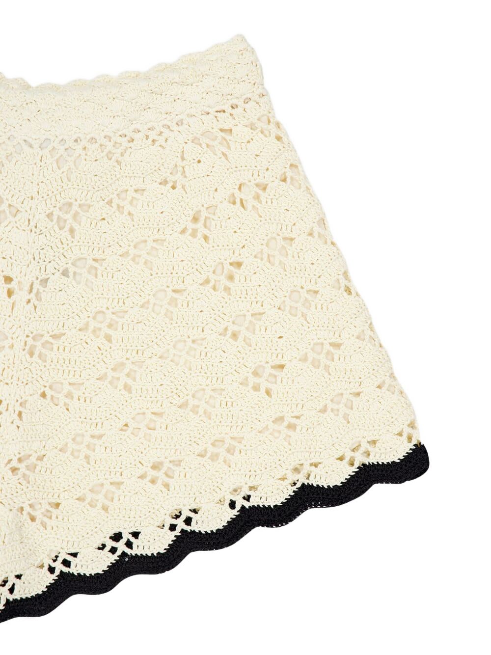 ZIMMERMANN Crochet Mini Shorts