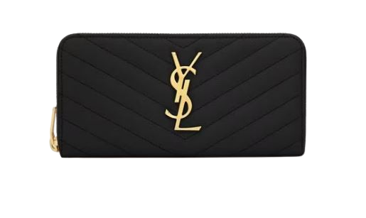 SAINT LAURENT Classic Mini Leather Wallet