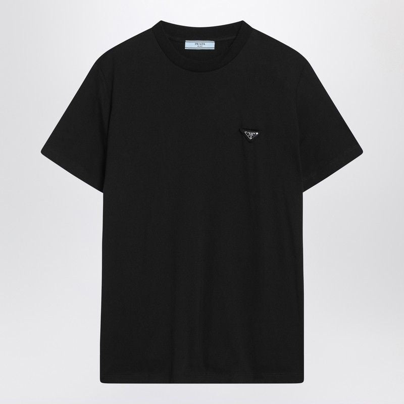 PRADA Triangle Logo T-Shirt