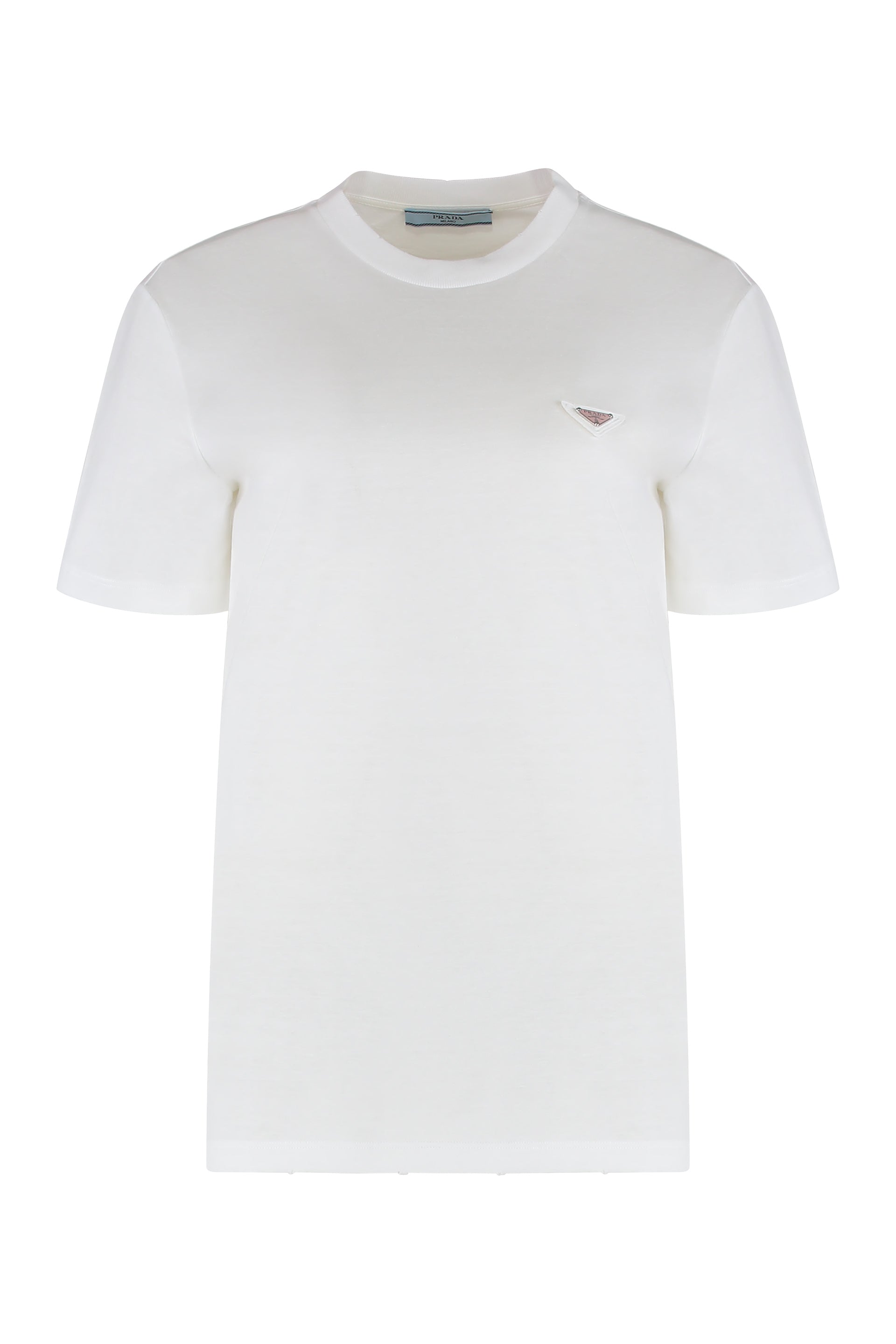 PRADA Women's Cotton Crew-Neck T-Shirt
