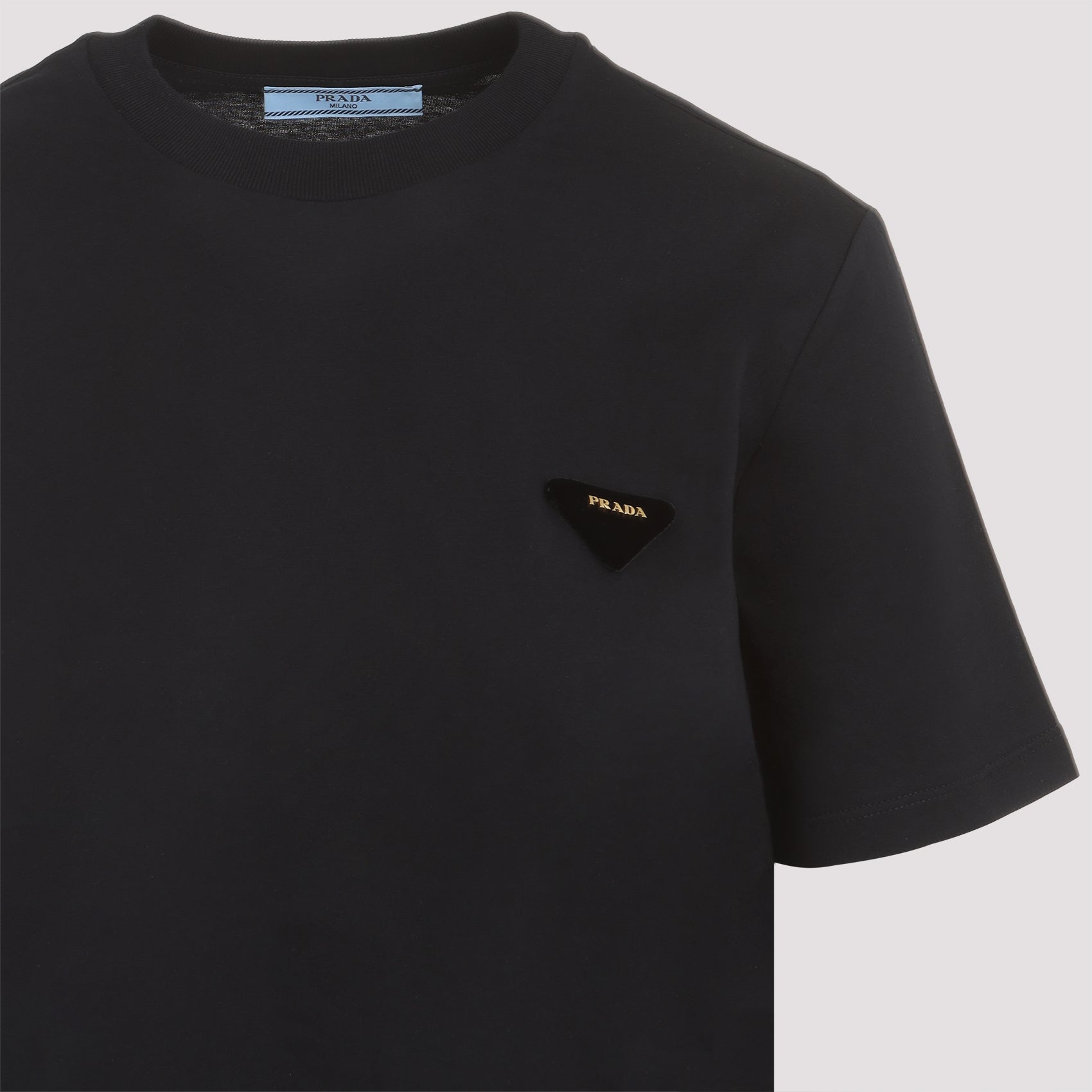 PRADA Cotton Crew-Neck T-Shirt