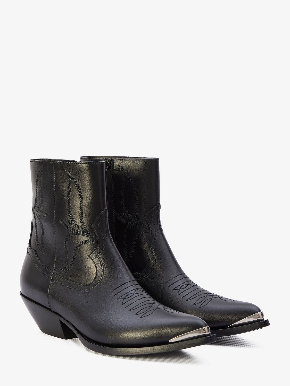 CELINE Pointy Toe Western-Style Boots for Men