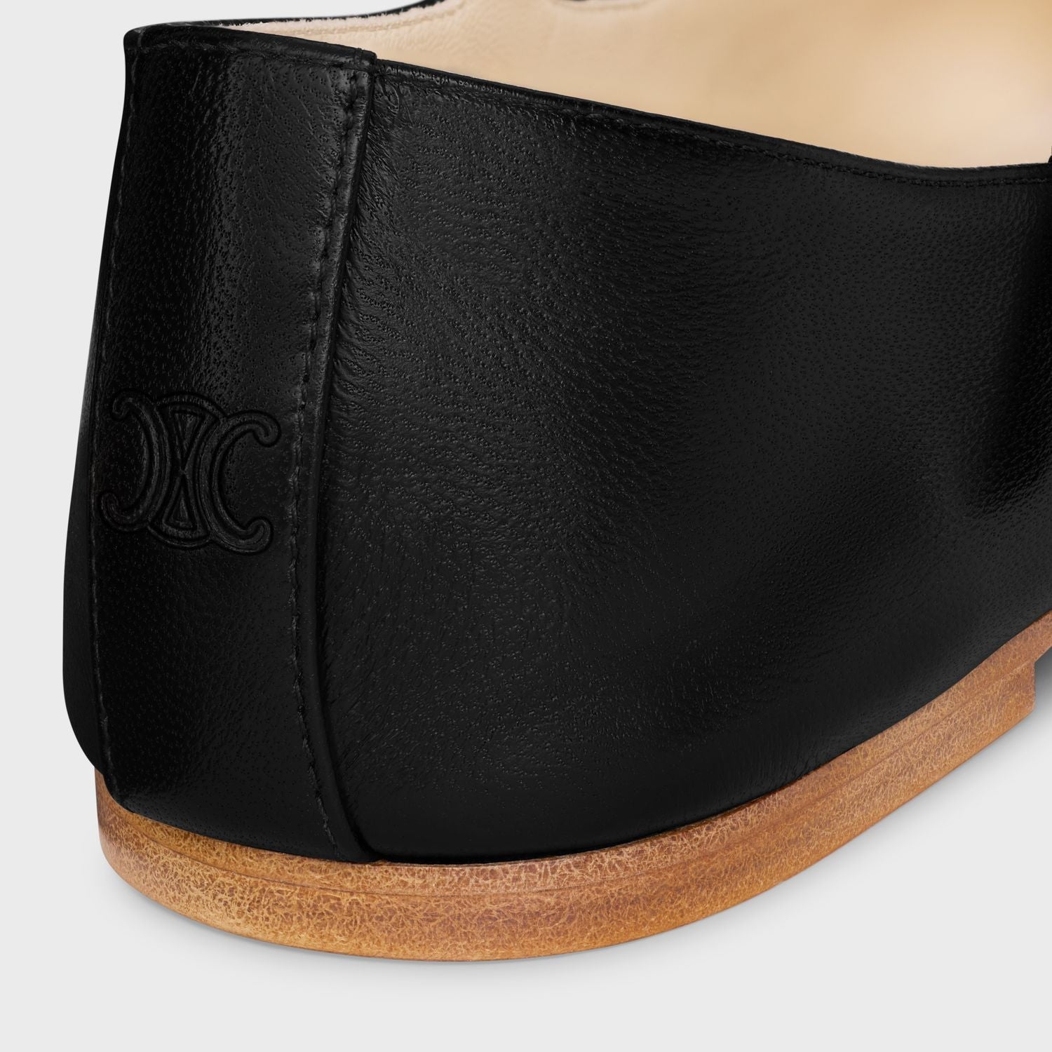 CELINE Double Strap Ballerina Flats - Size 38NO