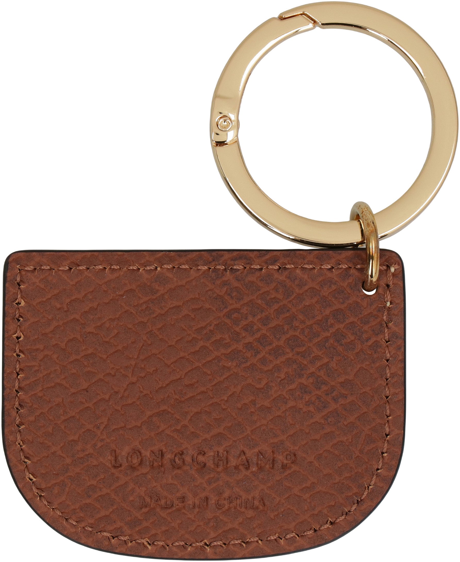 LONGCHAMP Mini Leather Keychain - Elegant and Functional