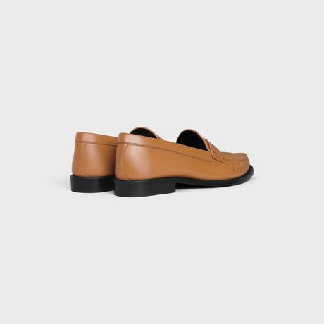 CELINE Polished Bullskin Loafers for Women