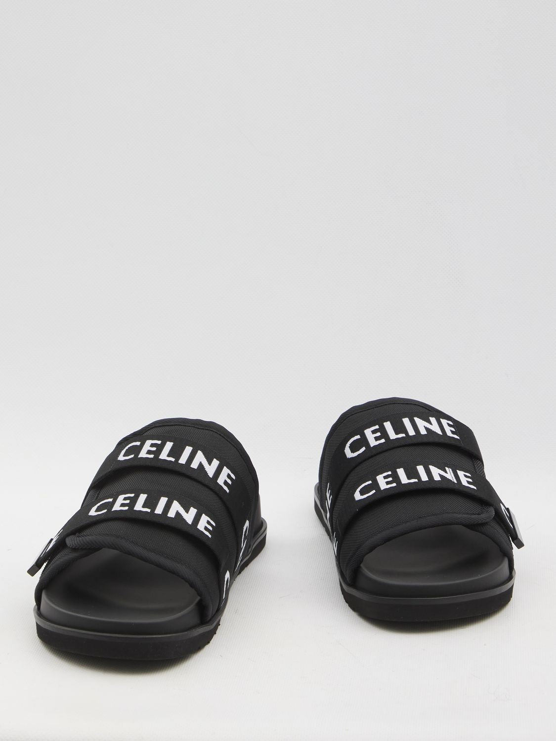 CELINE Logoed Straps Slide Sandals for Men