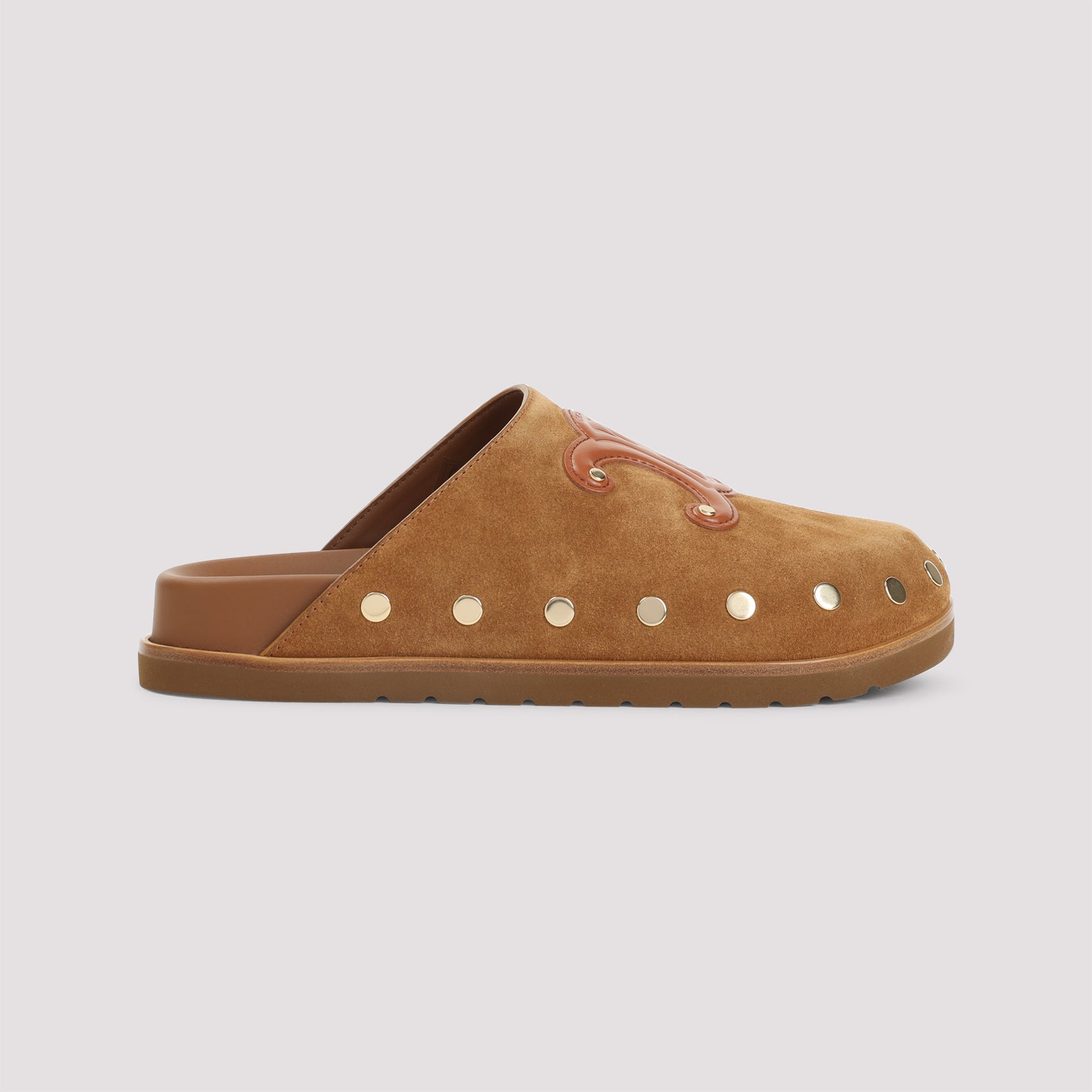 CELINE Triomphe Wedge Flats for Women