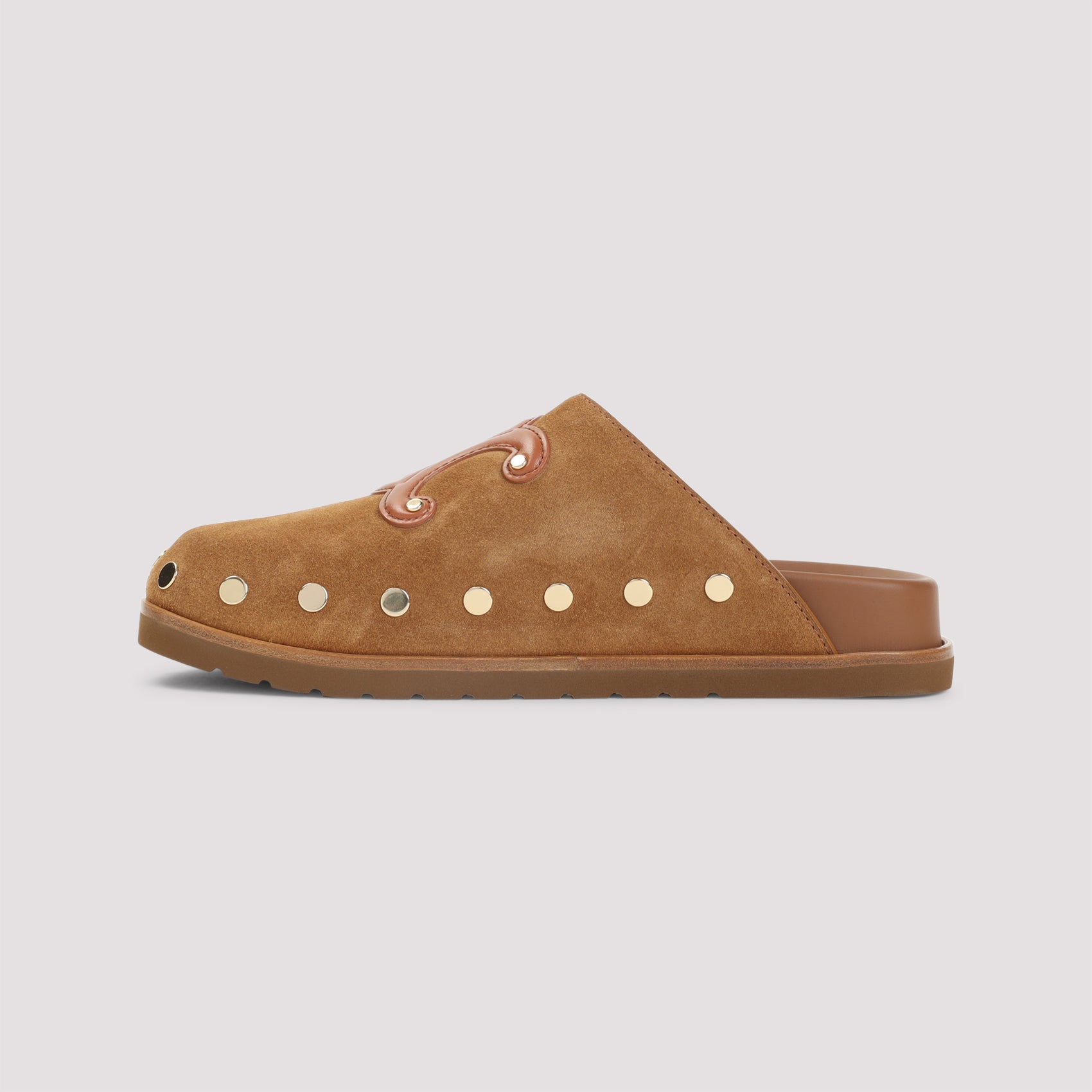 CELINE Triomphe Wedge Flats for Women