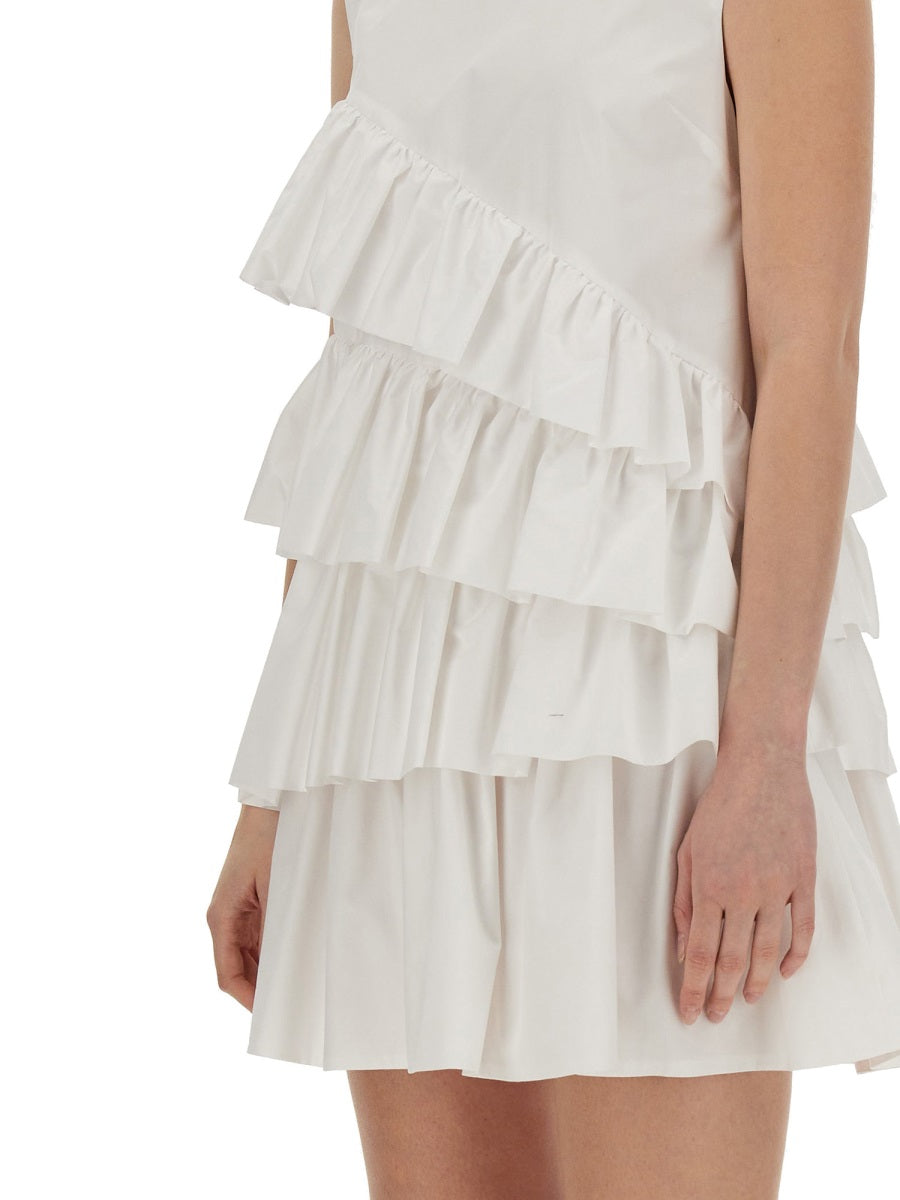 MSGM Ruffled Mini Dress - Size 40