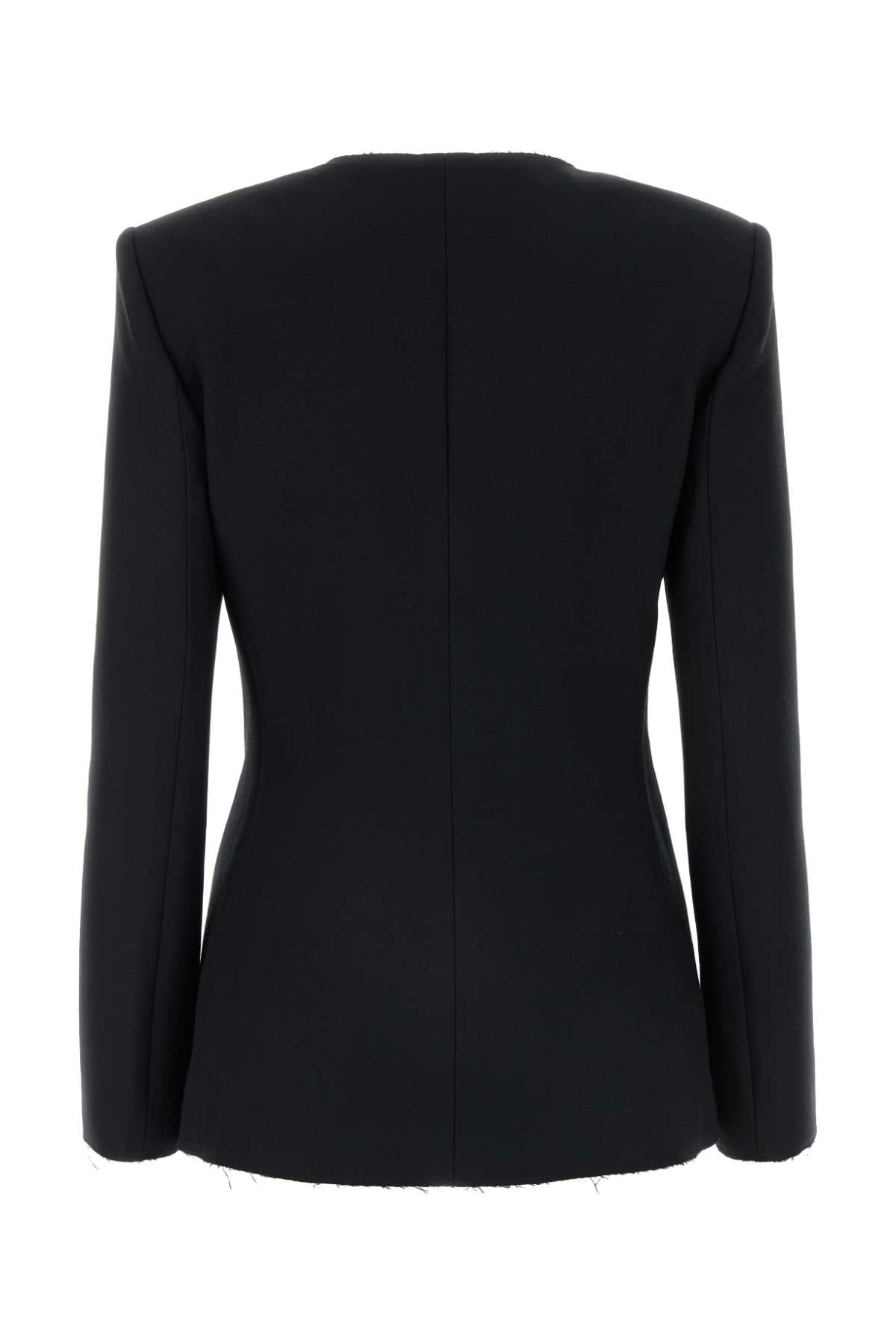 MSGM Women's Stretch Polyester Blend Blazer