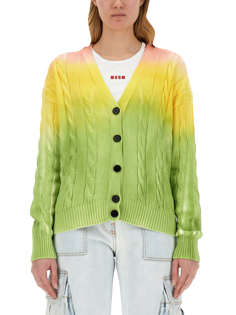 MSGM Degrade Cardigan - Women's Size S