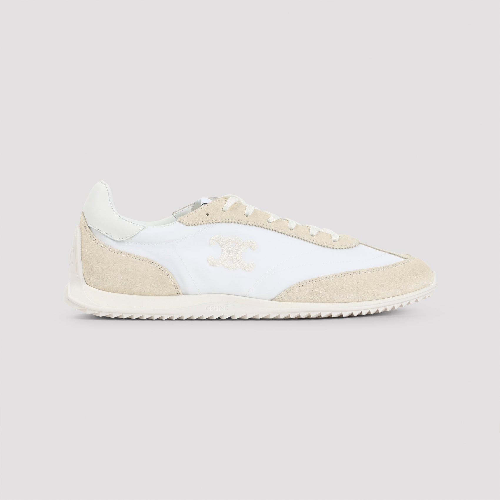 CELINE Low Lace-Up Sneaker with Triomphe