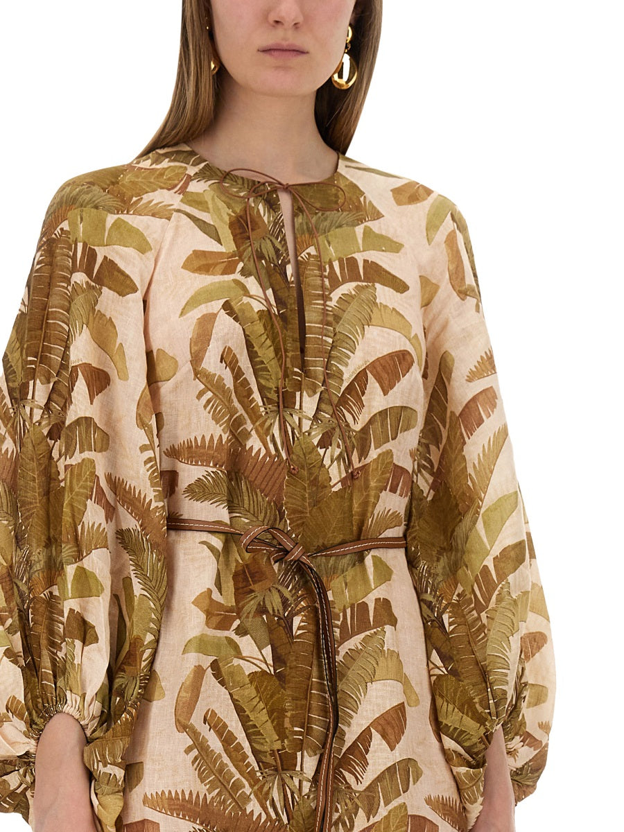 ZIMMERMANN Ascension Midi Dress - Size 1