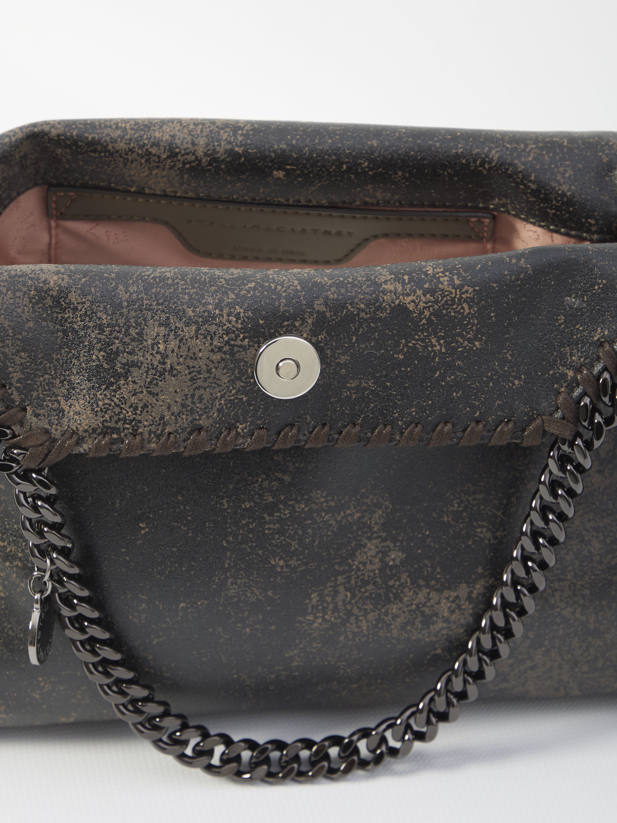 STELLA MCCARTNEY Mini Tote Handbag with Distressed Effect