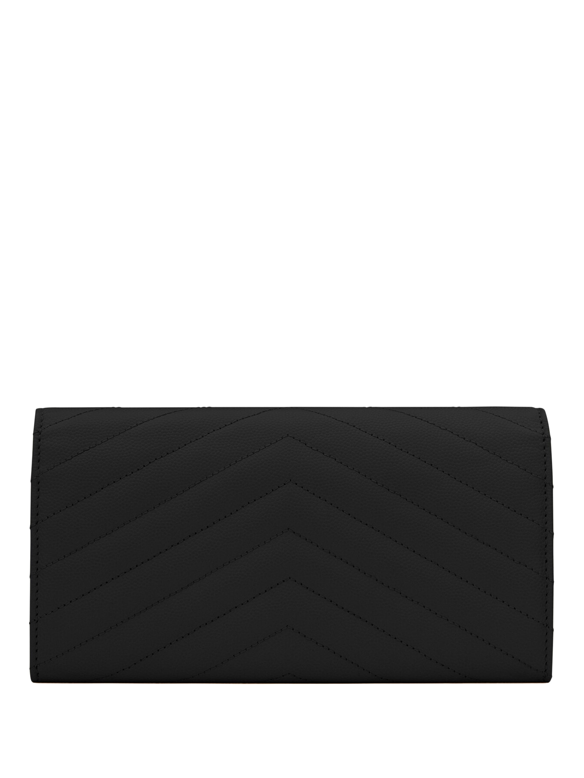 SAINT LAURENT Monogram Large Wallet 11cm x 19cm