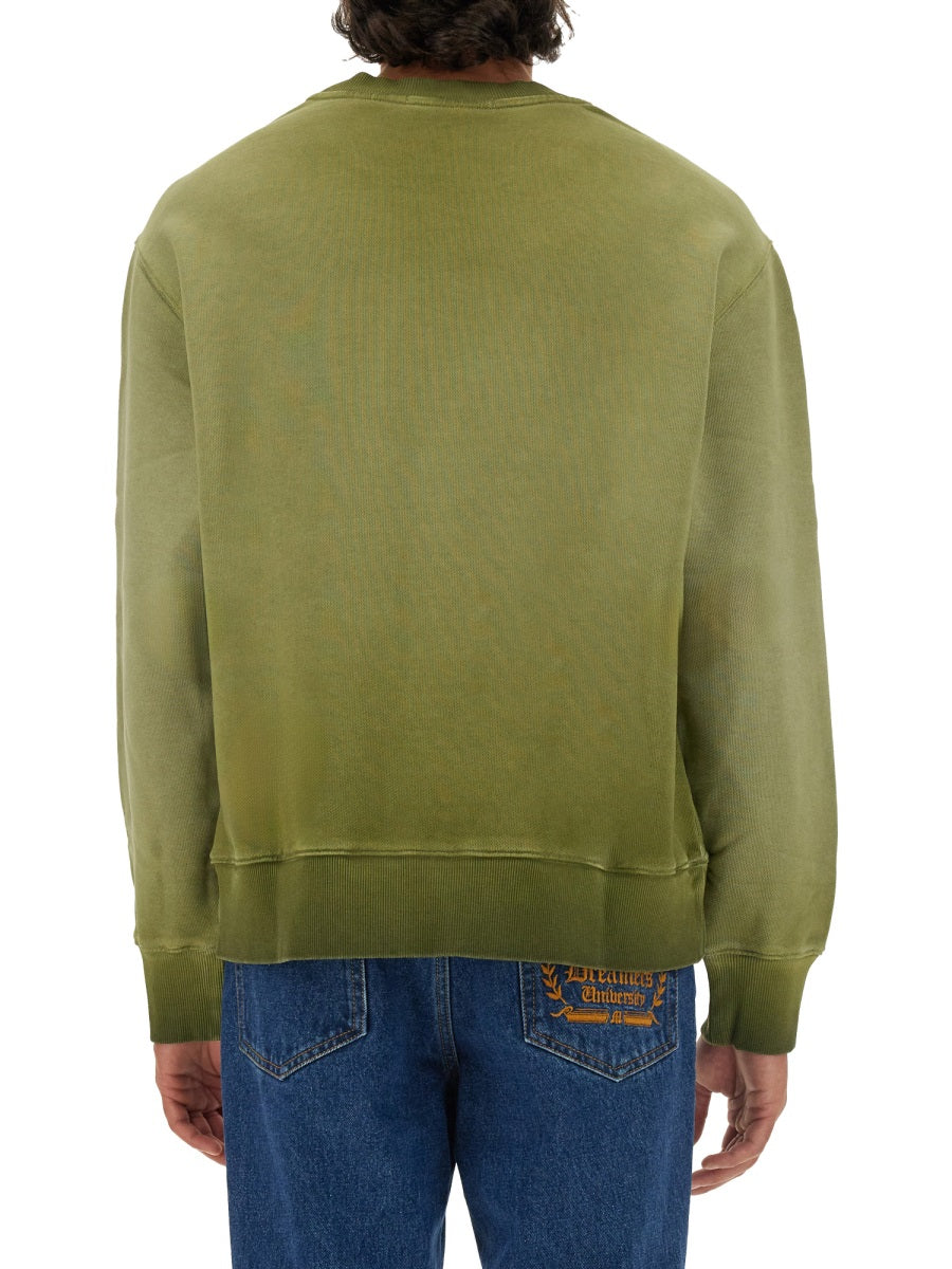 MSGM Washed Out T-Shirt Sweatshirt - Regular Fit