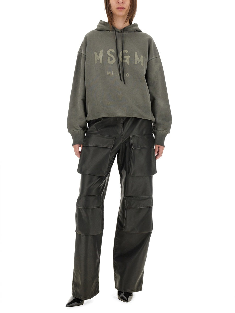 MSGM Regular Fit Cargo Pants - Size 38
