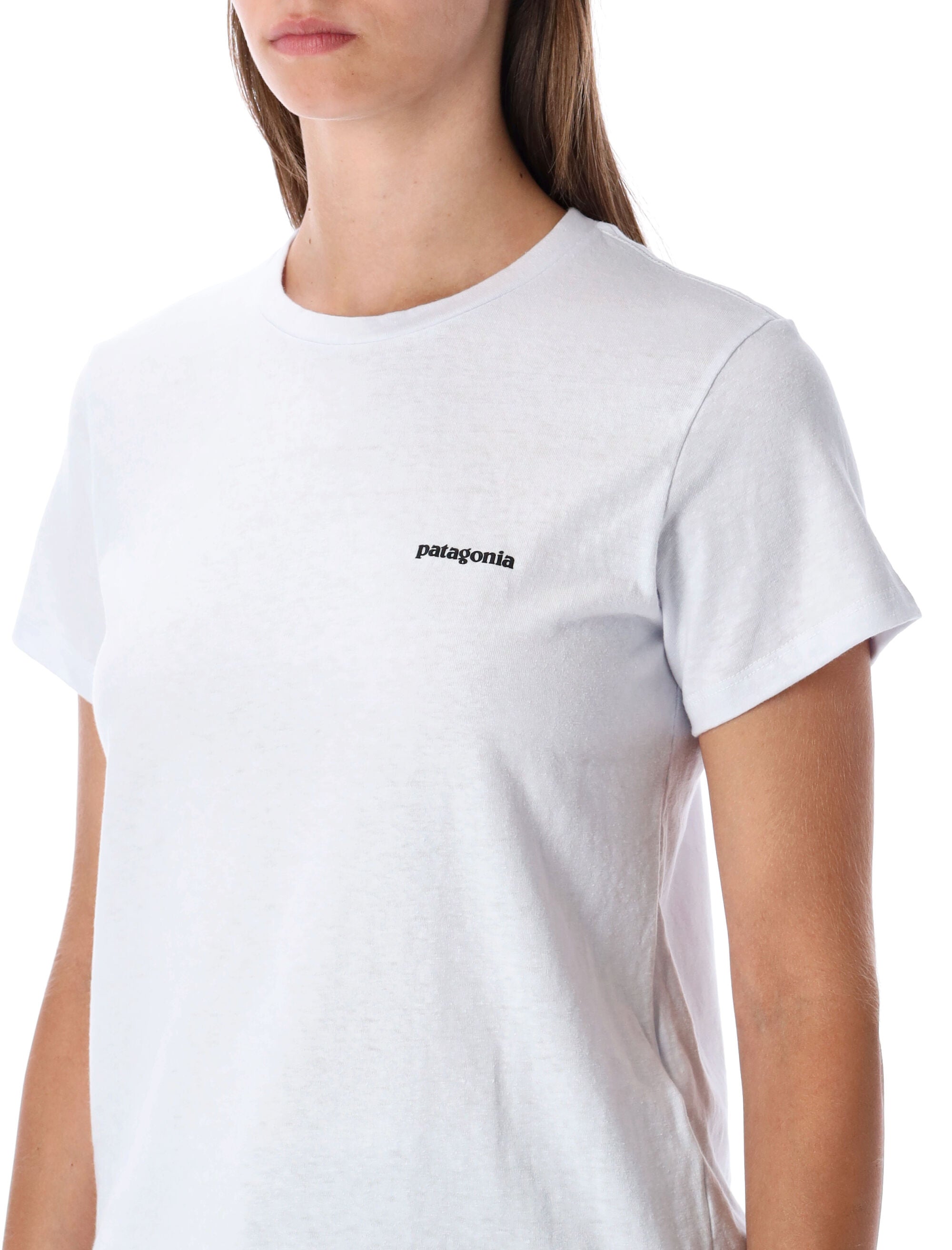 PATAGONIA Classic P-6 Logo Recycled Crewneck T-Shirt - Women's S