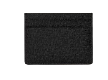 SAINT LAURENT Mini Leather Cardholder