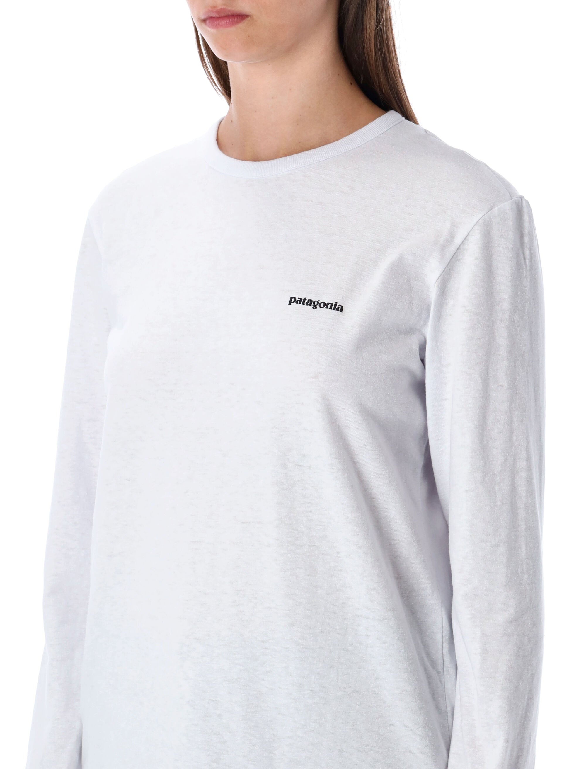 PATAGONIA P-6 Logo Long-Sleeved Recycled T-Shirt