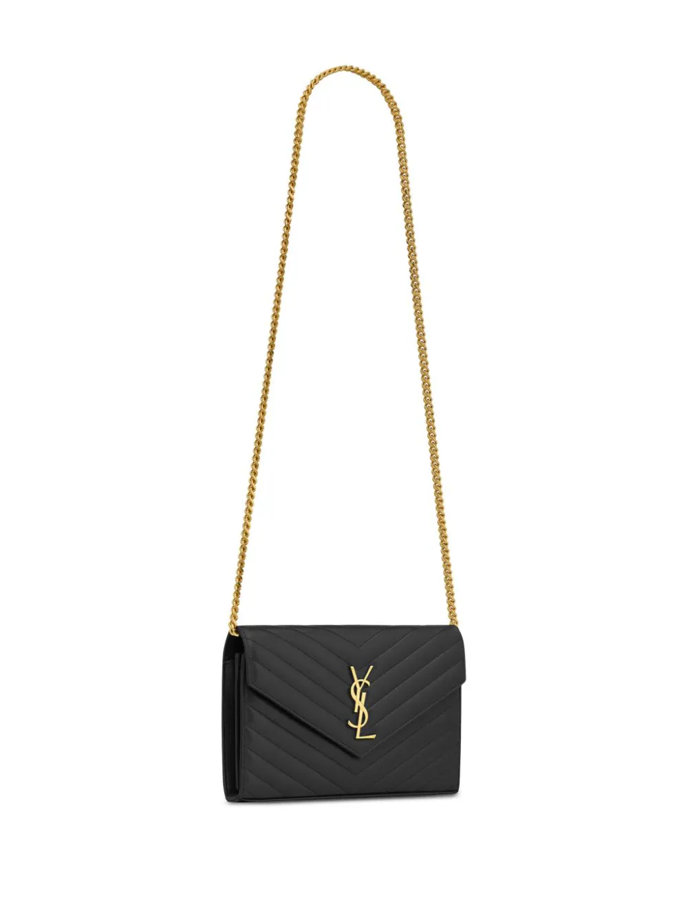 SAINT LAURENT Mini Clutch Handbag with Chain