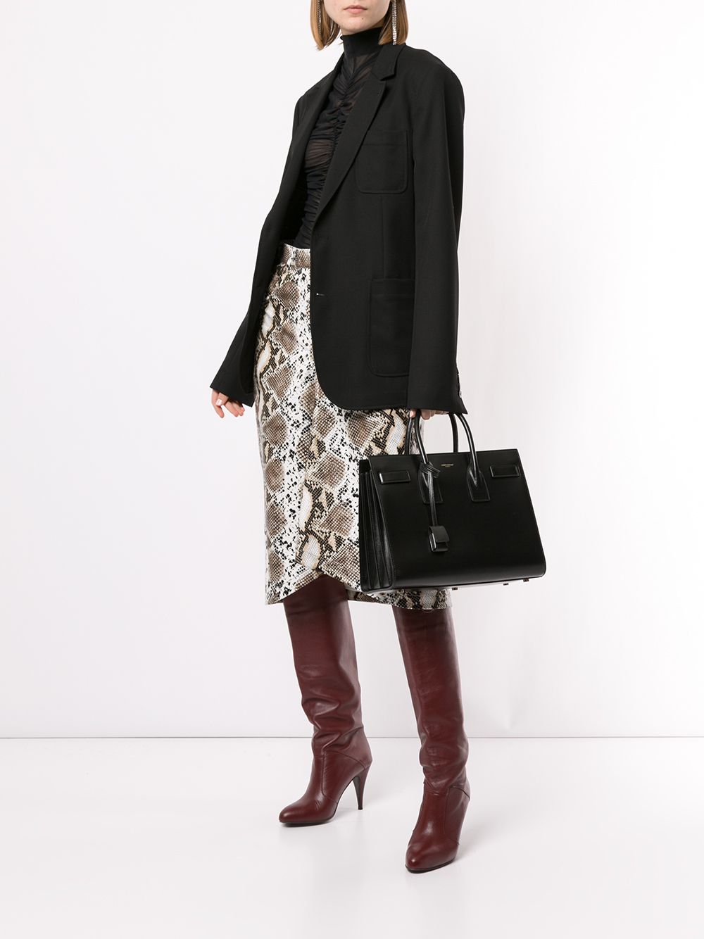 SAINT LAURENT Mini Sac of Jour Handbag