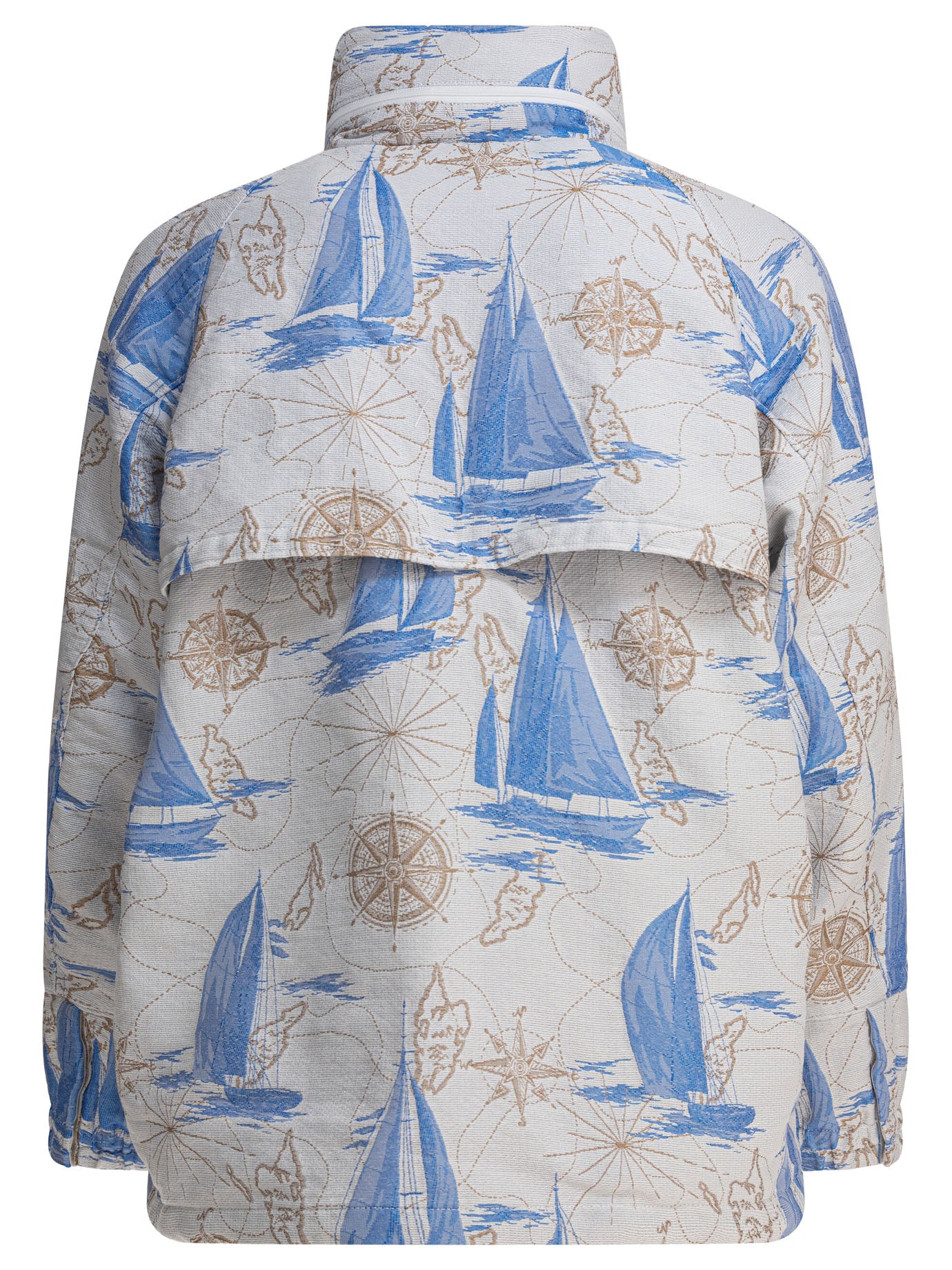 BEAMS PLUS Elegant Men's Jacket with Hood and Flap Pockets