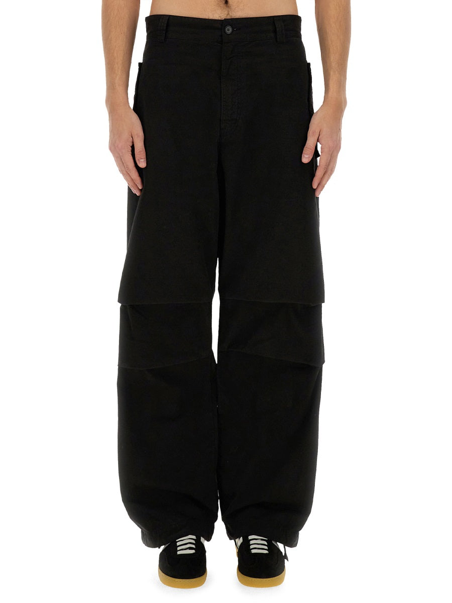 MSGM Cargo Pants Parachute Style Size 48