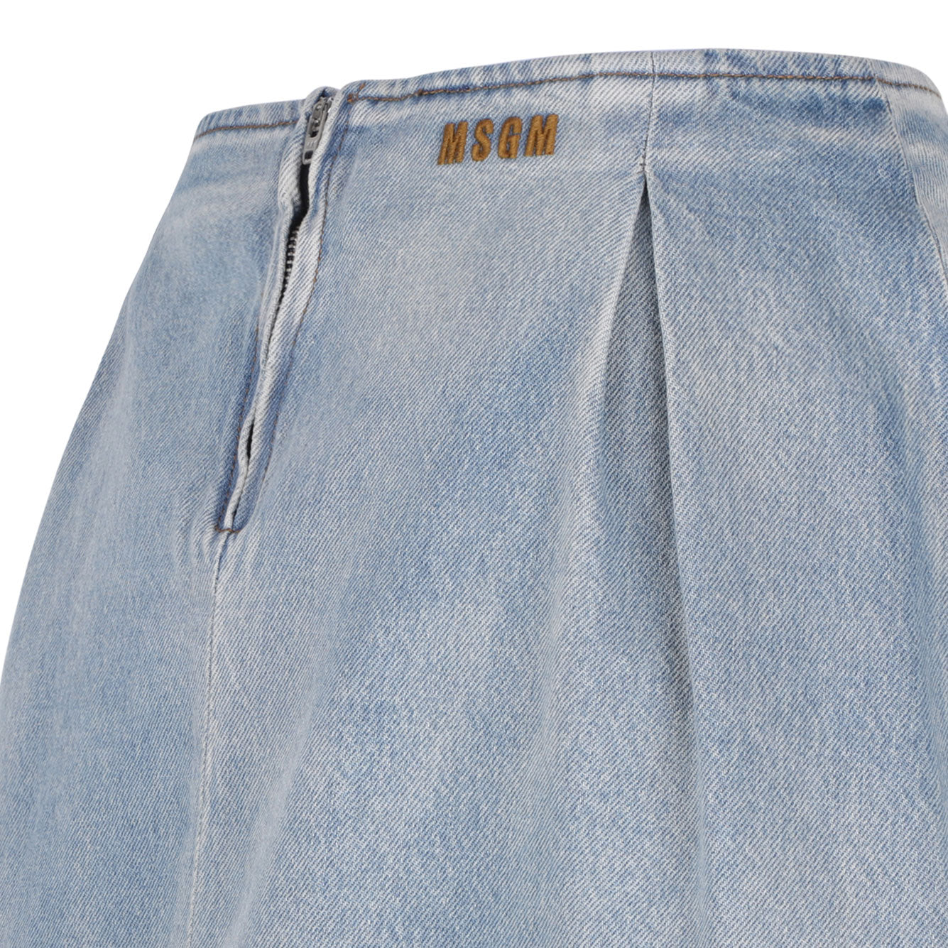 MSGM Cotton Mini Skirt for Women - Spring/Summer 2025